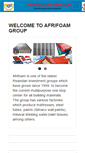 Mobile Screenshot of afrifoamgroup.com